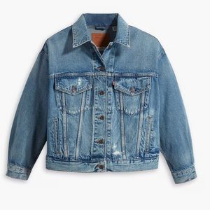 Levi’s jean denim trucker jacket SM